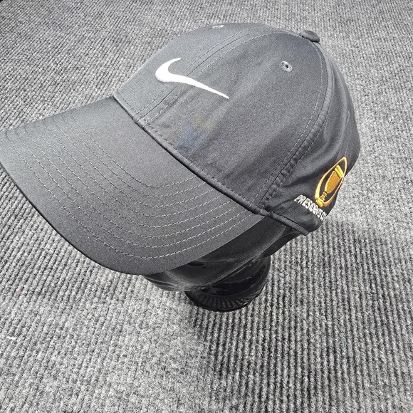 Presidents Cup Hat Cap Strap Back Black Nike Legacy 91 Golf Tournament Dri Fit‎